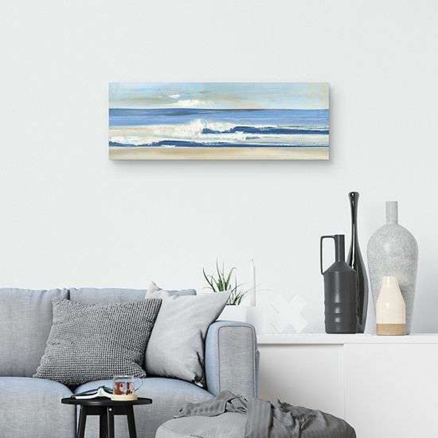 Home Decor * | Master Piece Latitude Beach Canvas Wall Art