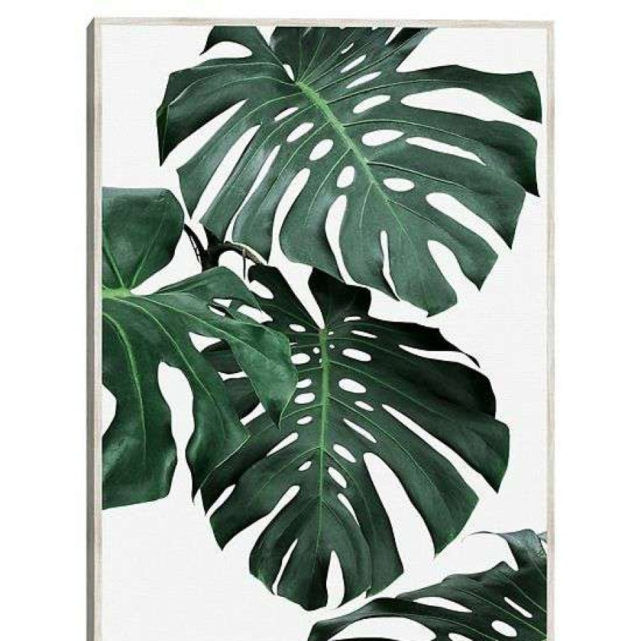 Home Decor * | Master Piece Monstera 1 Framed Canvas Wall Art