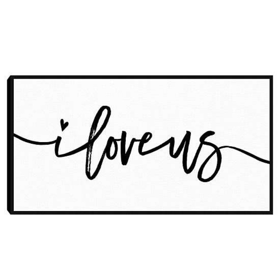 Home Decor * | Master Piece Loving You I Canvas Wall Art