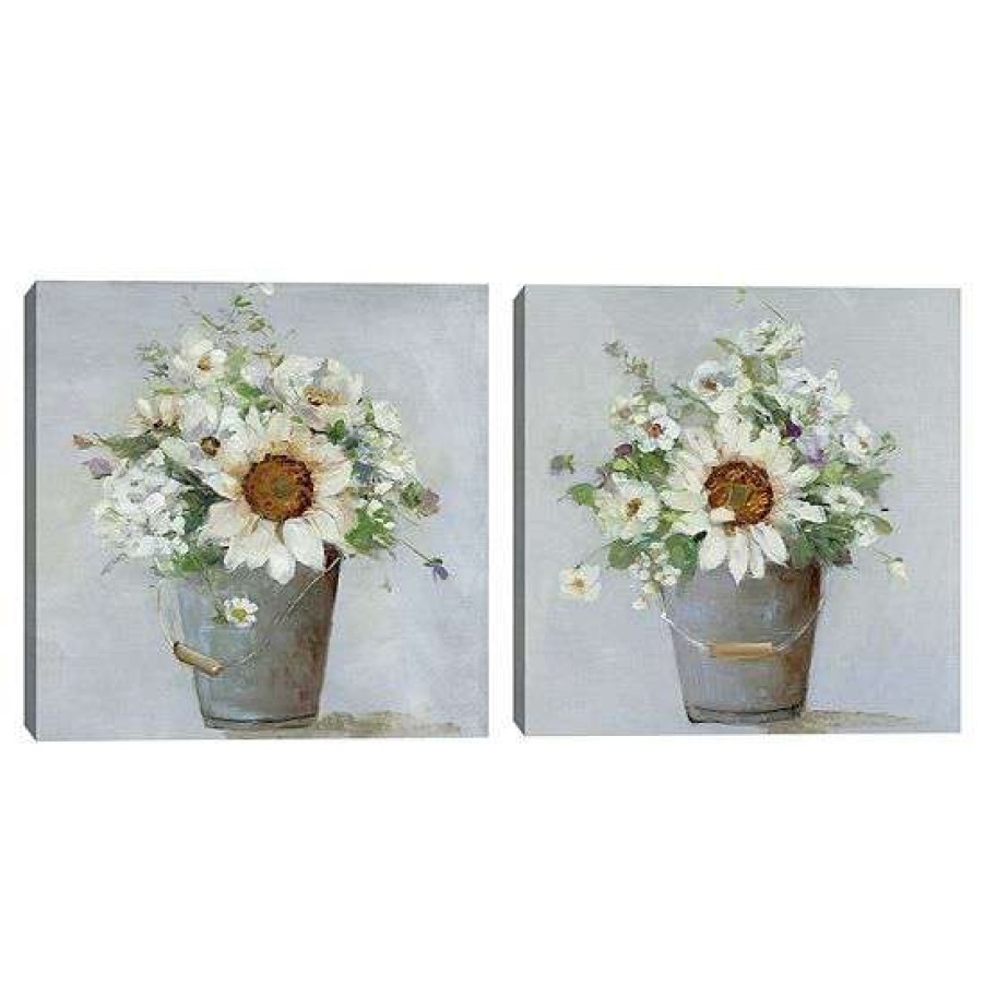 Home Decor * | Master Piece Country Romance I & Ii By Sally Swatland Canvas Wall Art 2-Piece Set