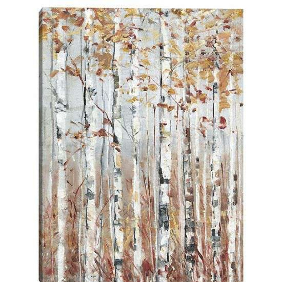 Home Decor * | Master Piece Copper Forest Canvas Wall Art