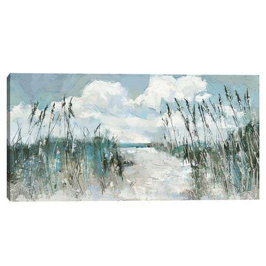 Home Decor * | Master Piece Beachfront Passage Canvas Wall Art By Studio Arts