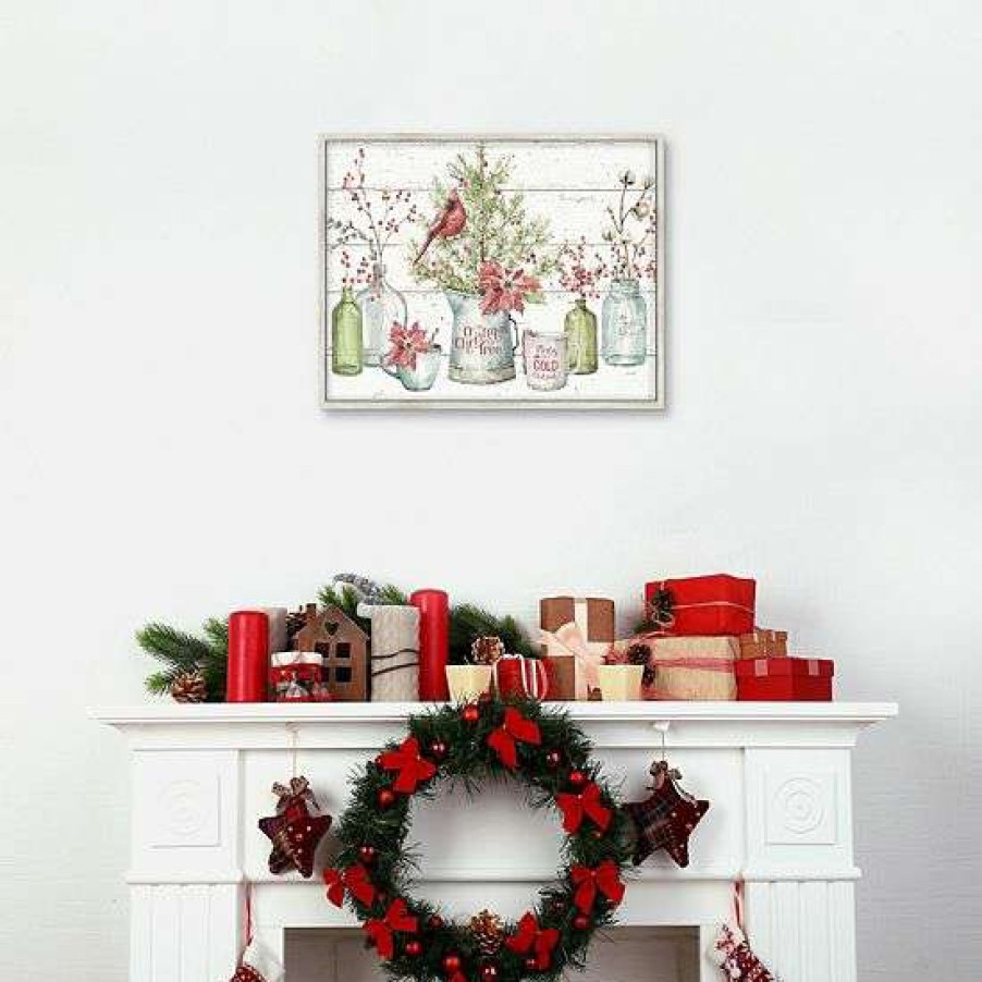 Home Decor * | Master Piece A Christmas Weekend I Shiplap Wall Decor