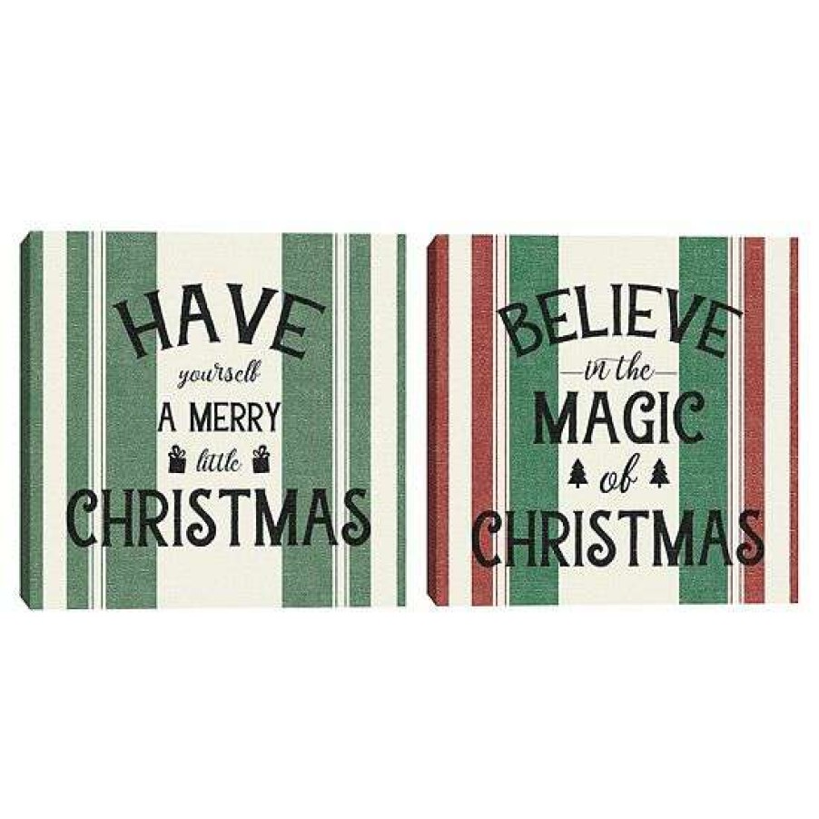 Home Decor * | Master Piece Heartland Holiday Ii & Heartland Holiday Iv Canvas Wall Art 2-Piece Set