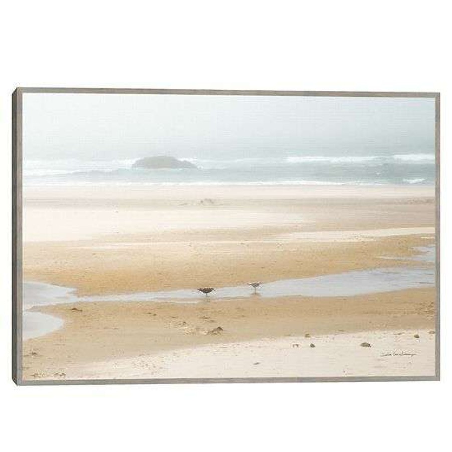 Home Decor * | Master Piece Cold Beach I Framed Wall Art