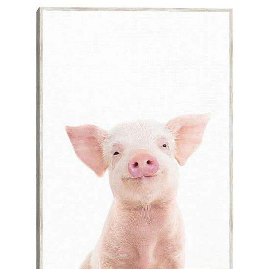 Home Decor * | Master Piece Piggie Wall Art By Sisi & Seb