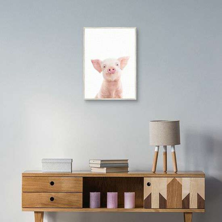 Home Decor * | Master Piece Piggie Wall Art By Sisi & Seb