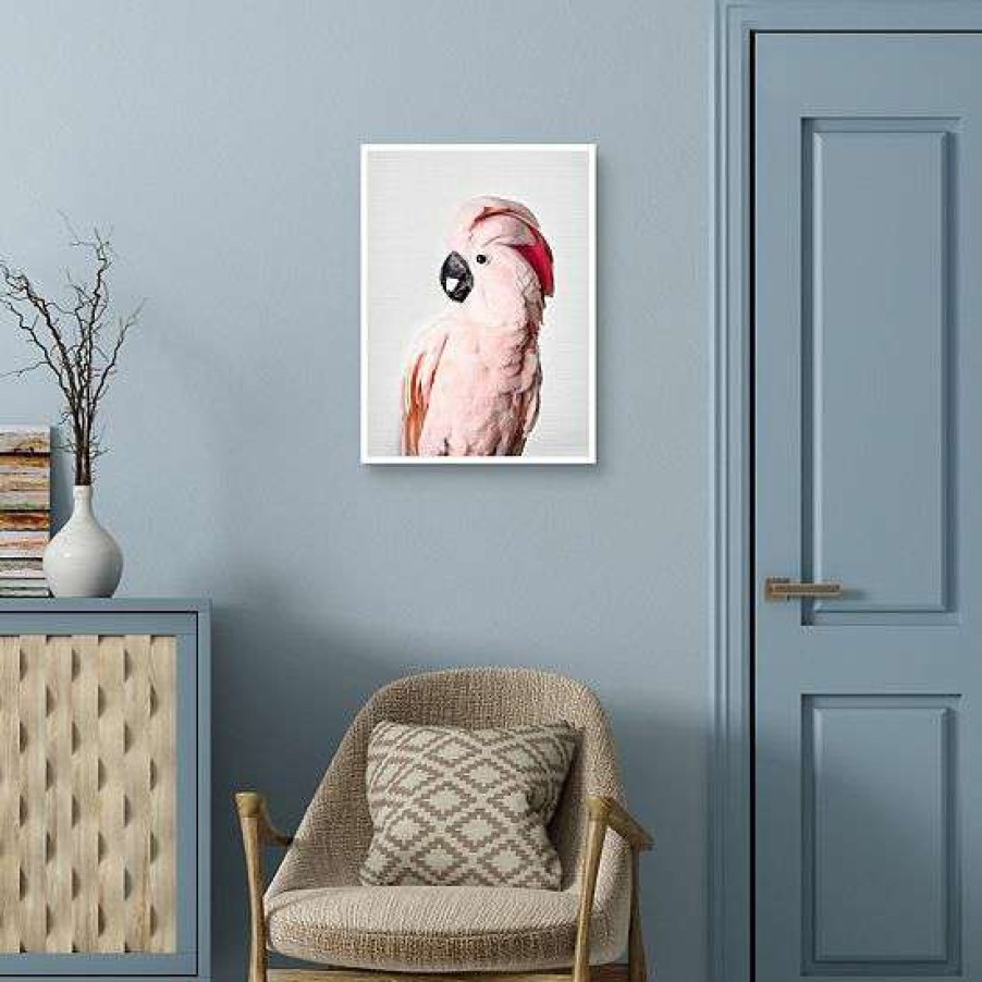 Home Decor * | Master Piece Pink Cockatoo Wall Art By Sisi & Seb