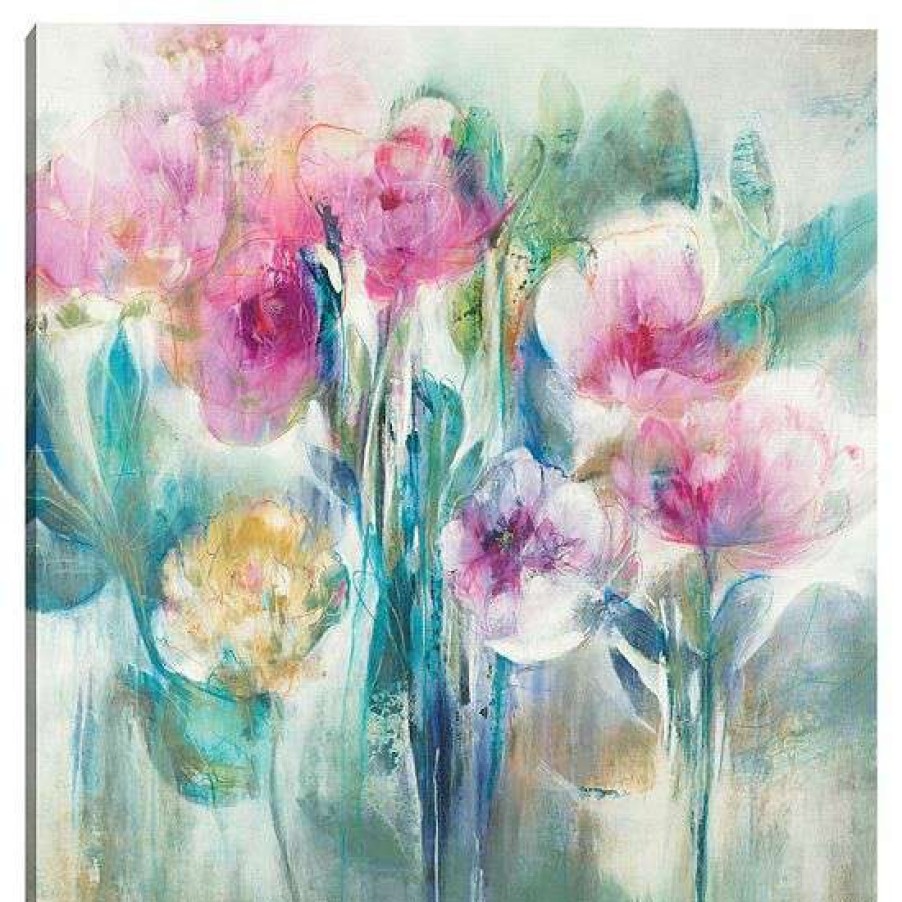 Home Decor * | Master Piece Peonies Wall Decor