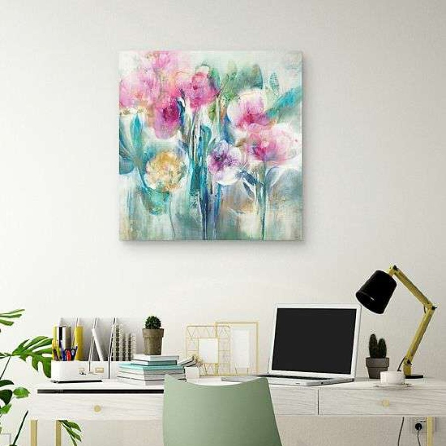 Home Decor * | Master Piece Peonies Wall Decor