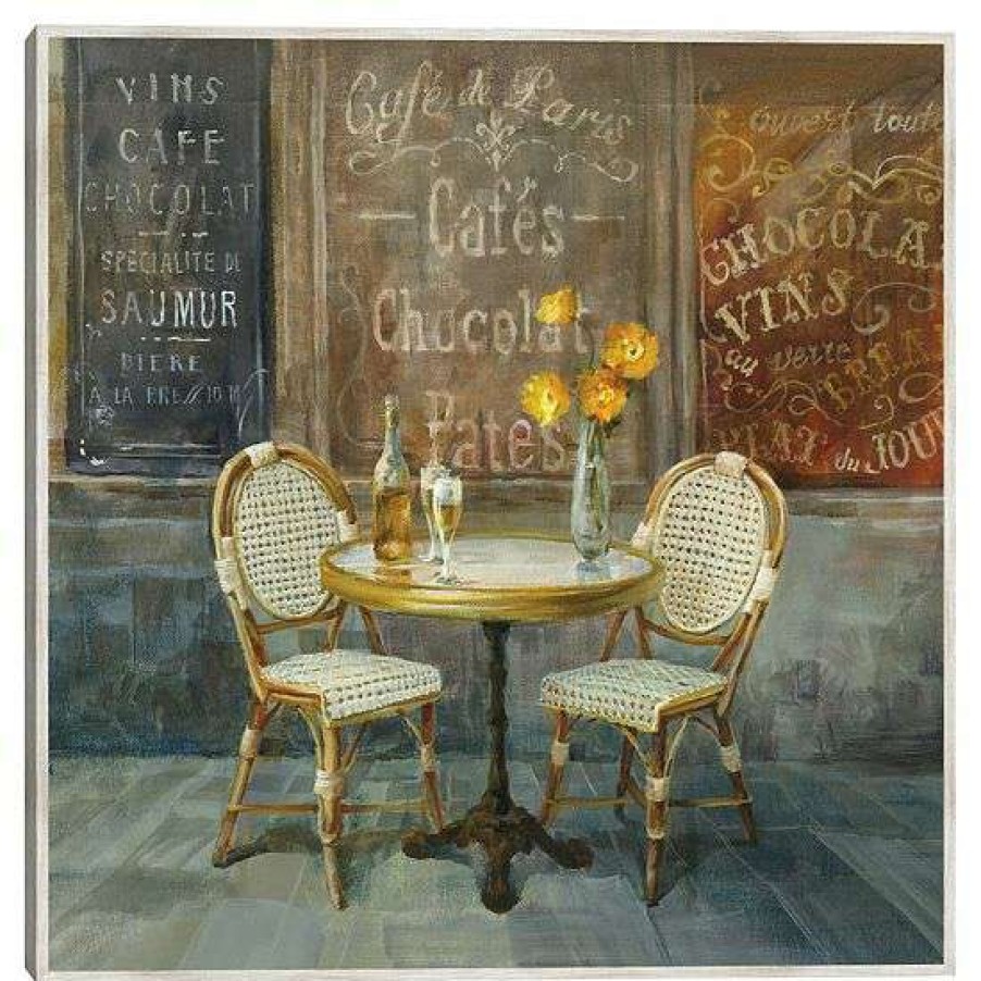 Home Decor * | Master Piece French Cafe Framed Wall Art