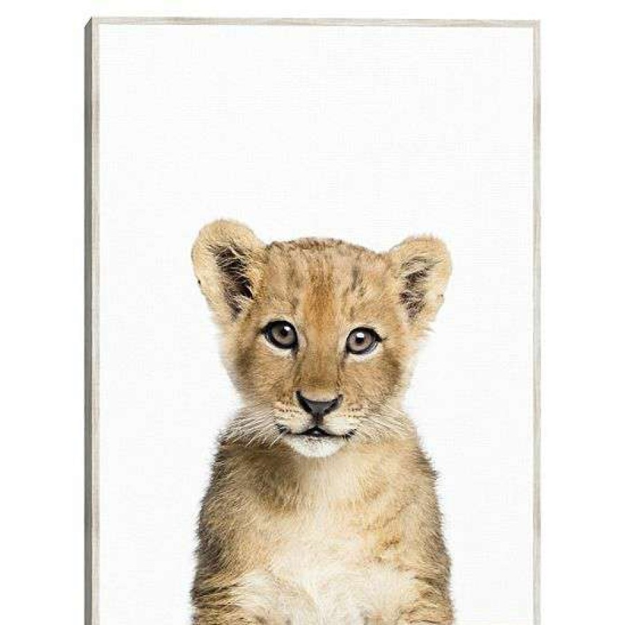 Home Decor * | Master Piece Baby Lion Wall Art By Sisi & Seb 2-Piece Set