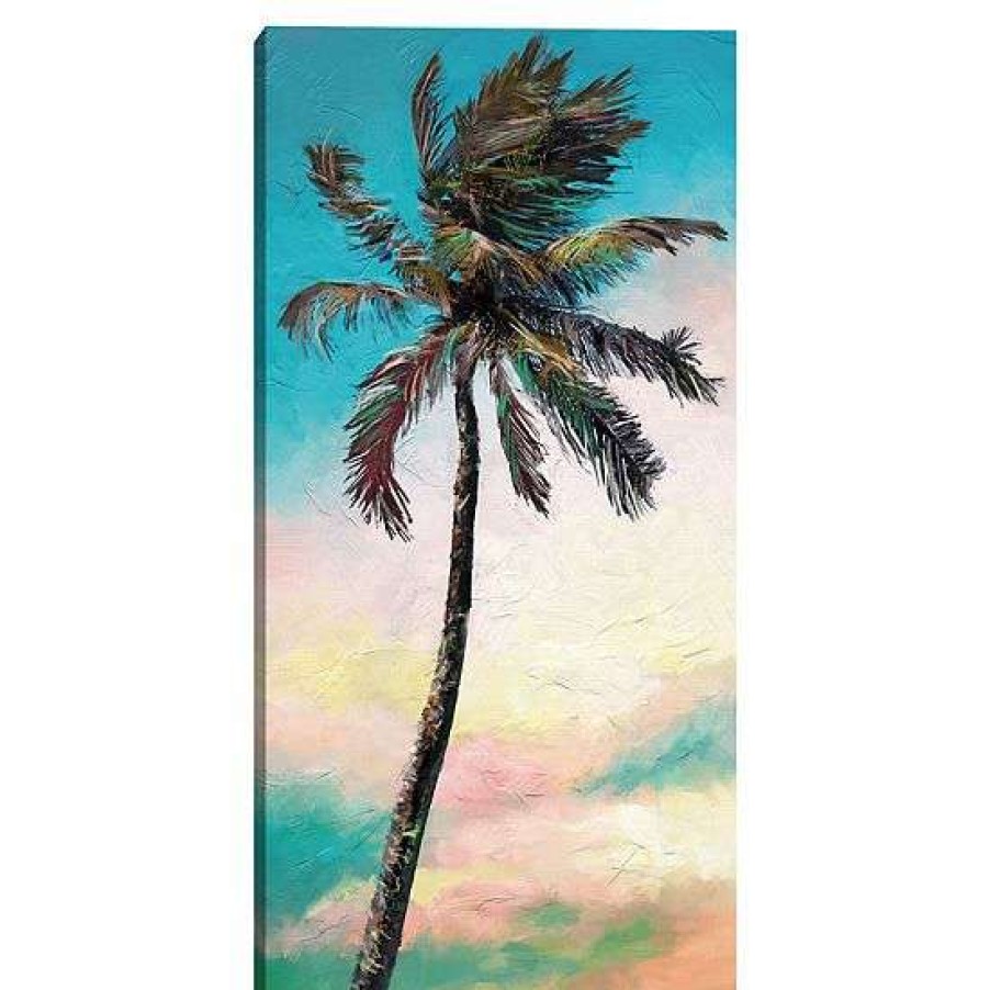 Home Decor * | Master Piece Popsicle Palm Tree Canvas Wall Art