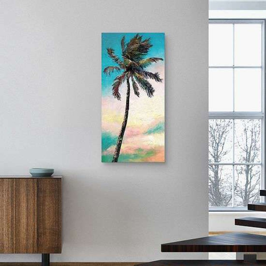 Home Decor * | Master Piece Popsicle Palm Tree Canvas Wall Art