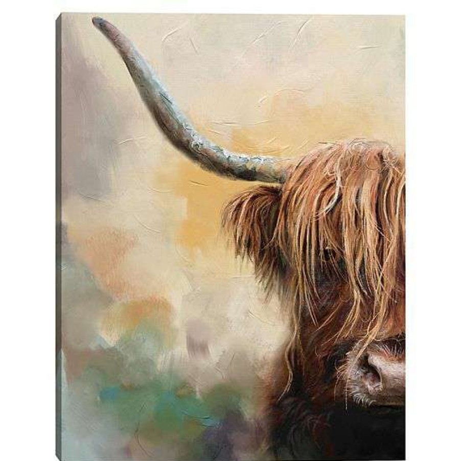 Home Decor * | Master Piece Highland Canvas Wall Art By Studio Arts