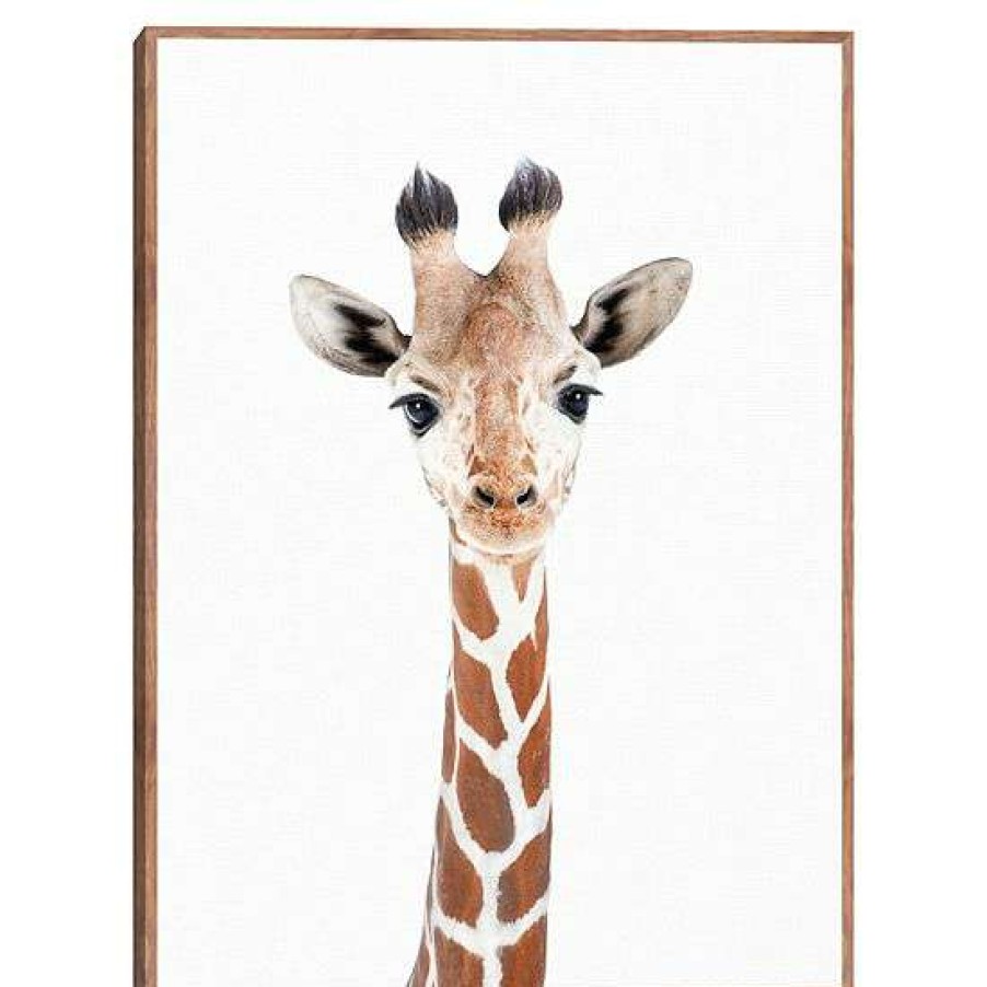 Home Decor * | Master Piece Baby Giraffe Wall Art By Sisi & Seb