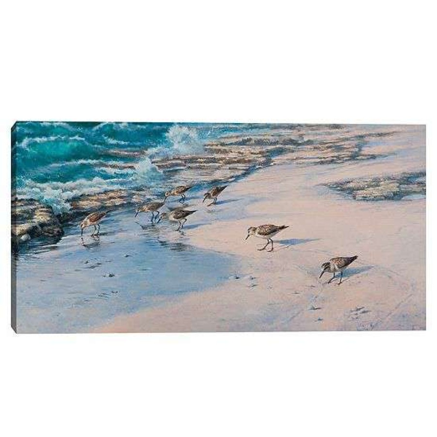 Home Decor * | Master Piece Sanderlings Canvas Wall Art