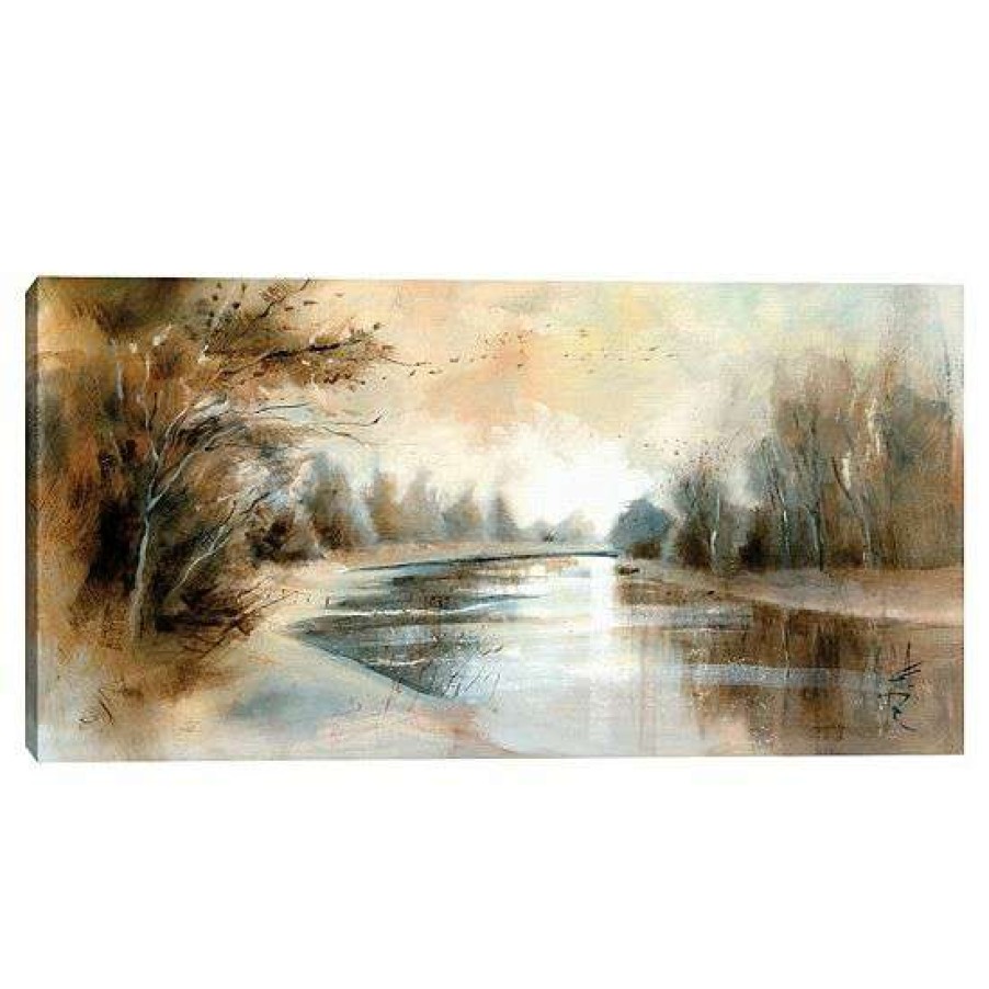 Home Decor * | Master Piece Winding River Canvas Wall Art