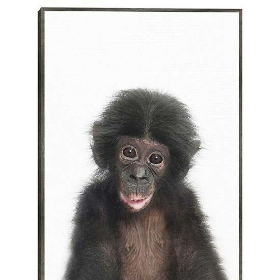 Home Decor * | Master Piece Baby Monkey Wall Art By Sisi & Seb