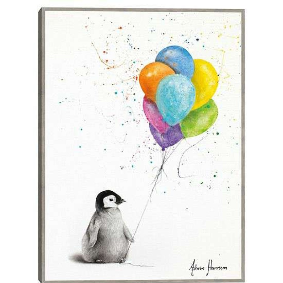 Home Decor * | Master Piece Positive Penguin Wall Art